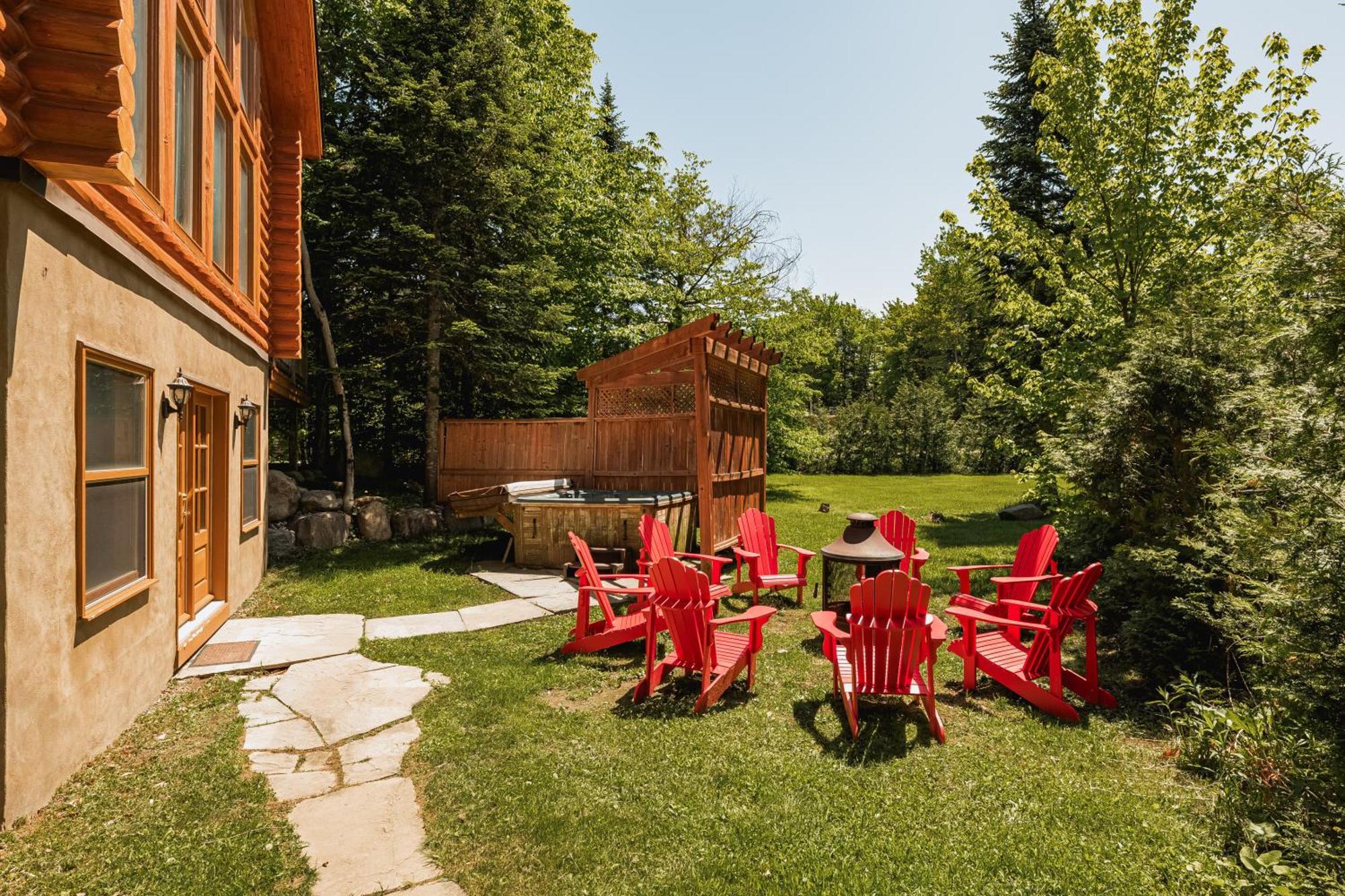 Fiddler Lake Resort Chalet 4 Cerf Mille-Isles Esterno foto