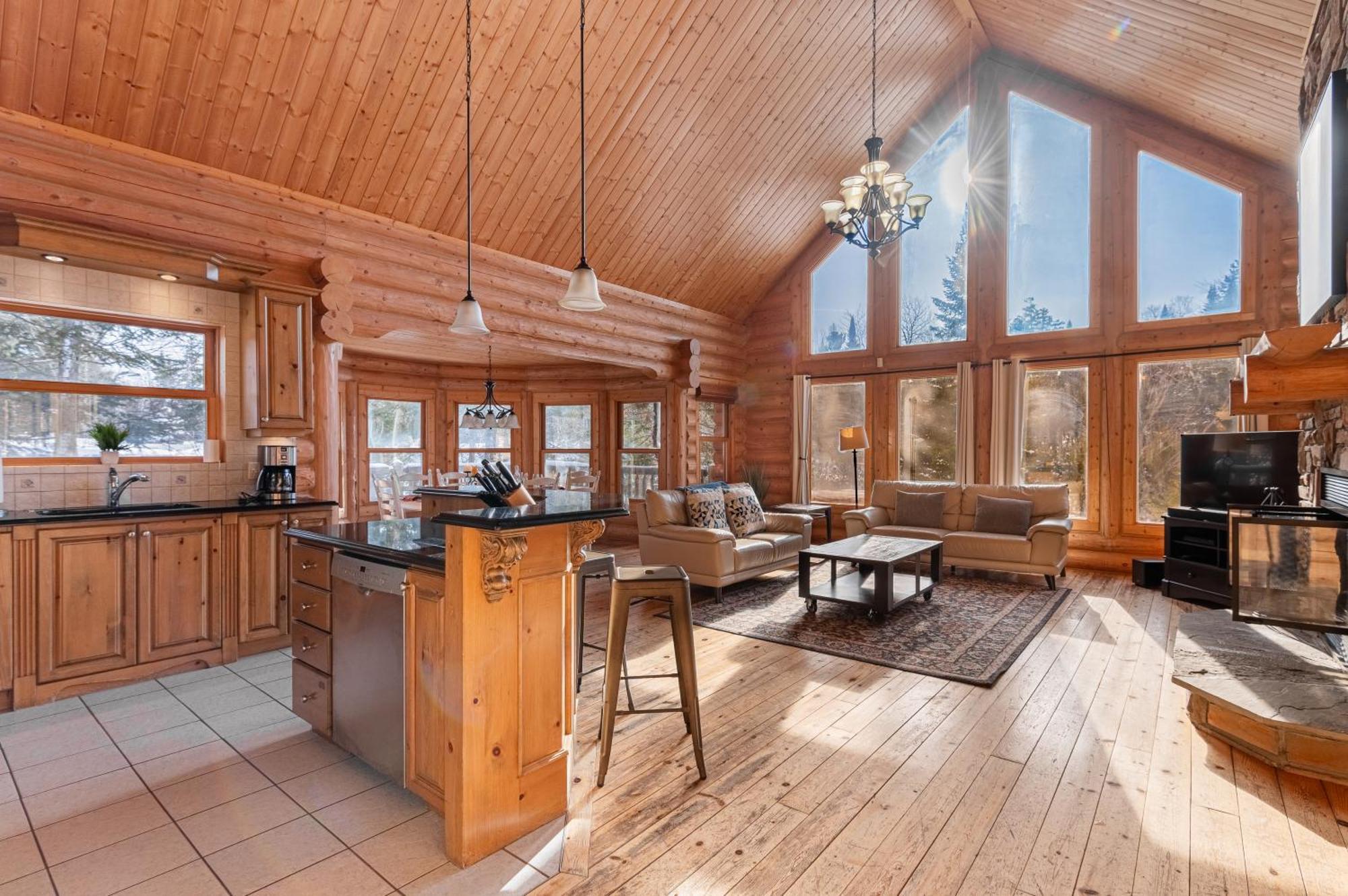 Fiddler Lake Resort Chalet 4 Cerf Mille-Isles Esterno foto